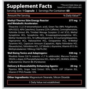 Revange Nutrition - THERMAL PRO V5 120 kapsul Revange Nutrition